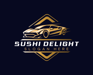 Sports Car Detailing logo design