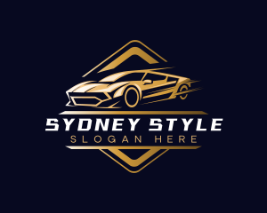 Sports Car Detailing logo design