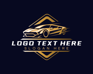 Sports Car Detailing Logo