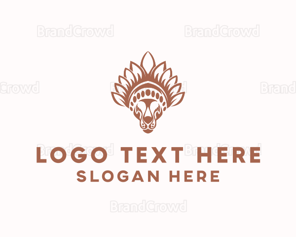 Tribal Tiger Head Logo