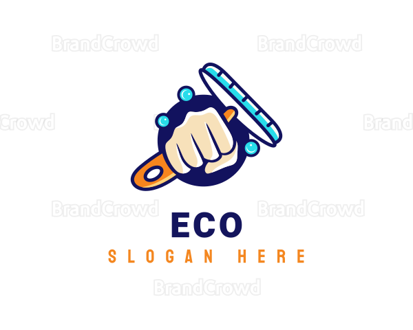 Hand Wiper Cleaner Logo