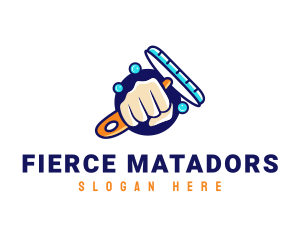 Hand Wiper Cleaner logo design