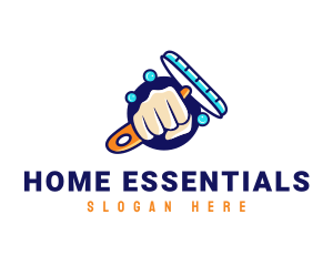 Household - Hand Wiper Cleaner logo design
