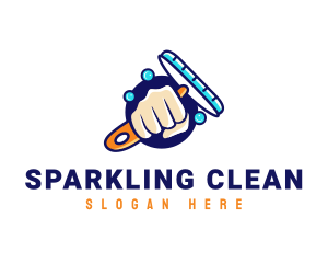 Cleaner - Hand Wiper Cleaner logo design