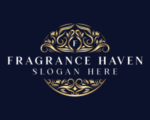 Luxury Floral Ornament logo design