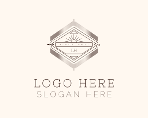 Summer Sun Camping logo design