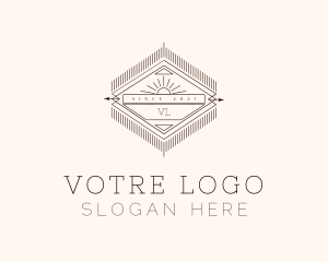 Summer Sun Camping logo design