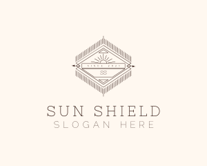 Summer Sun Camping logo design