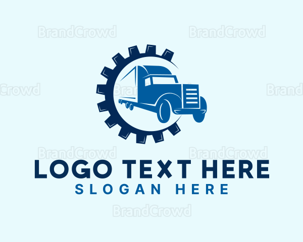 Gear Truck Forwarding Logo