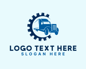 Gear Truck Forwarding Logo