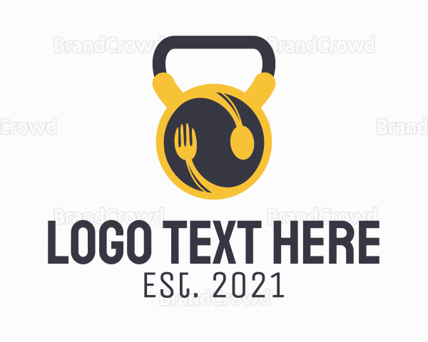 Food Plate Kettlebell Logo