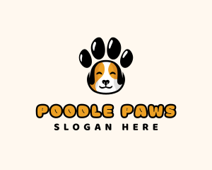 Dog Paw Pet logo design