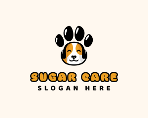 Dog Paw Pet logo design