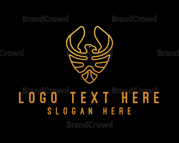 Golden Eagle Monoline Logo