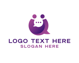 Customer Support - Customer Support Chat logo design