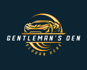 Detailing Sports Car logo design