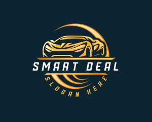 Detailing Sports Car logo design