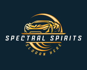 Detailing Sports Car logo design