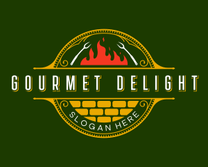 Cuisine - Grilled Flame Cuisine logo design
