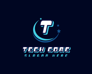 Cyberspace Digital Technology logo design