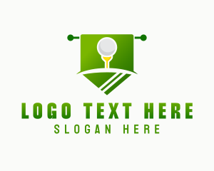Golfing - Golf Varsity Championship logo design