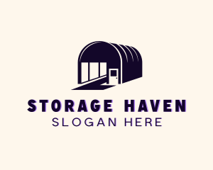 Warehouse - Dome Warehouse Storage logo design