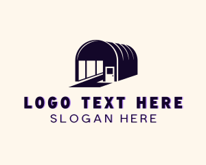 Structure - Dome Warehouse Storage logo design