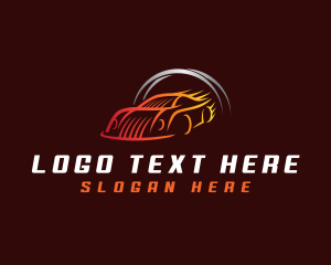 Tunnel - Racer Car Mechanic logo design