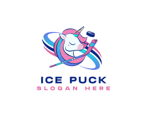 Hockey - Hockey Team Unicorn logo design
