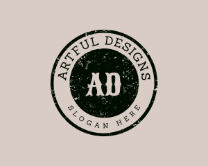 Rustic Retro Vintage logo design