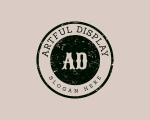 Rustic Retro Vintage logo design