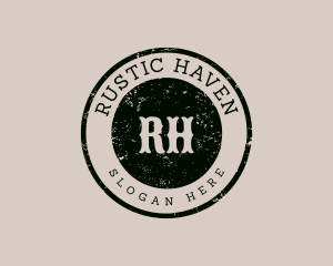 Rustic Retro Vintage logo design