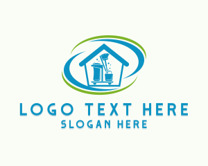 House Cleaning Tools Logo