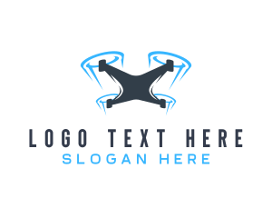 Digicam - Flight Drone Lens logo design