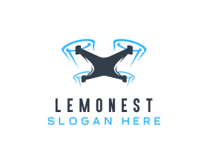 Flight Drone Lens Logo