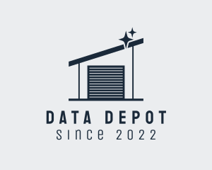 Repository - Warehouse Depot Facility logo design