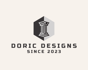 Doric - Builder Pillar Company logo design