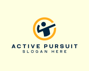 Activity - Human Fitness Workout logo design