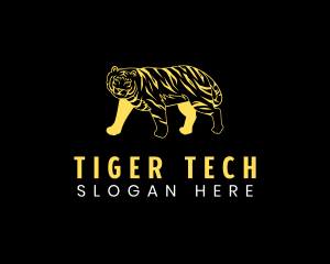 Tiger - Wild Tiger Animal logo design