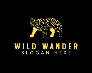 Wild Tiger Animal logo design