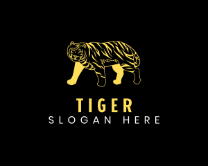 Wild Tiger Animal logo design