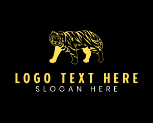 Wild Tiger Animal Logo