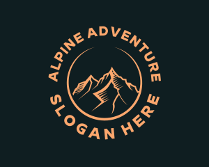 Mountain Peak Adventure logo design