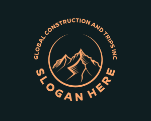 Mountain Peak Adventure logo design