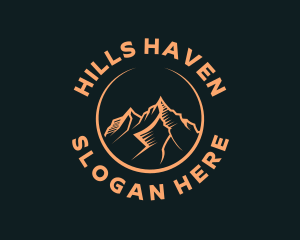 Mountain Peak Adventure logo design