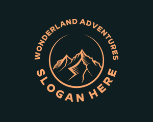 Mountain Peak Adventure logo design