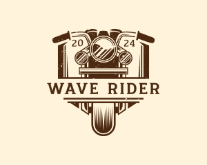 Motorcycle Rider Garage logo design