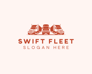 Fleet - Cargo Fleet Trucking logo design