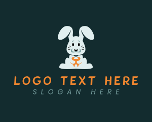 Rabbit - Dental Care Bunny logo design