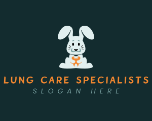 Dental Care Bunny  logo design